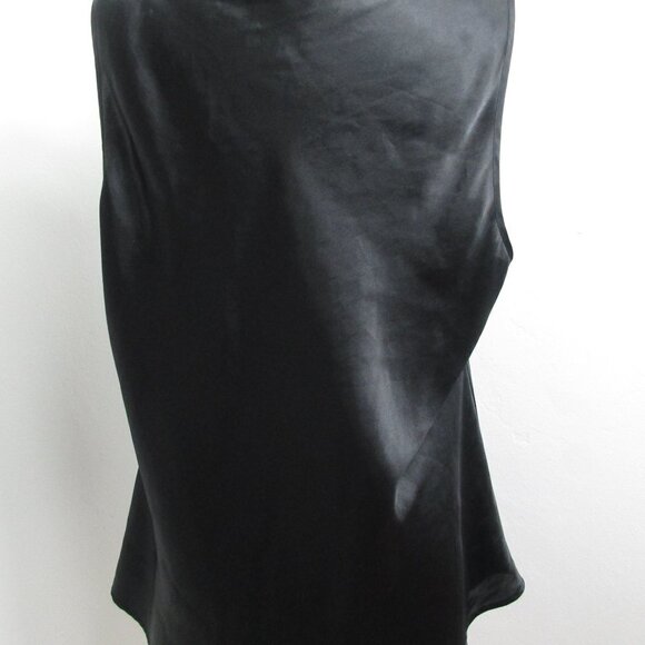 Lane Bryant Tank Top Women's Size 16 Black Sleeveless V-Neck Polyester Pullover - Picture 5 of 10